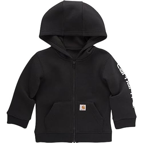 Carhartt Boys' Long-Sleeve Full-Zip Hooded Sweatshirt Hoodie