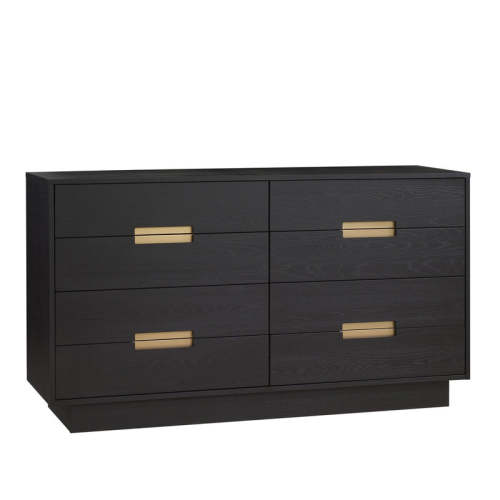 Natart Como Double Dresser 52" with 8 Drawers  - Dusk