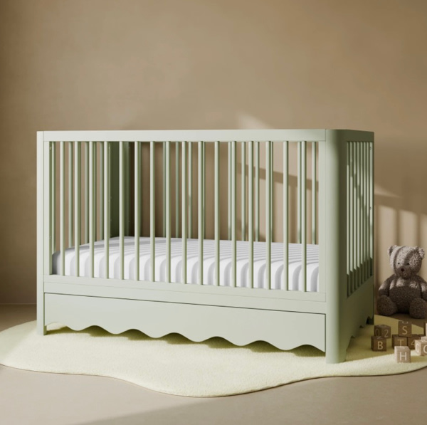 Storkcraft Casablanca Deluxe 5-in-1 Convertible Crib with Storage Drawer