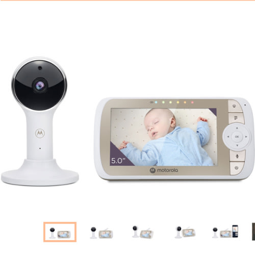Motorola Nursery | VM 65 5" connected baby monitor