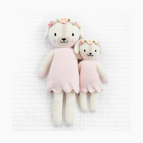 Cuddle + Kind Hand-Knit Doll - Charlotte The Dog, Small 13"