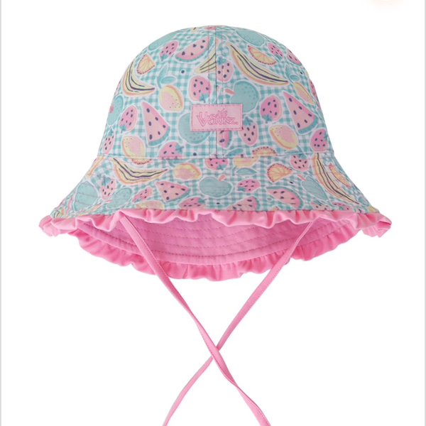 Baby Girl's Reversible Sun Hat