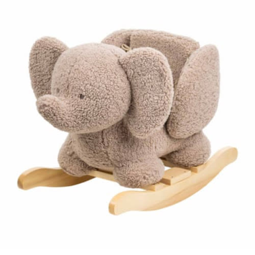 Nattou Teddy - Rocker Elephant Taupe | Toys | Toy Street UK