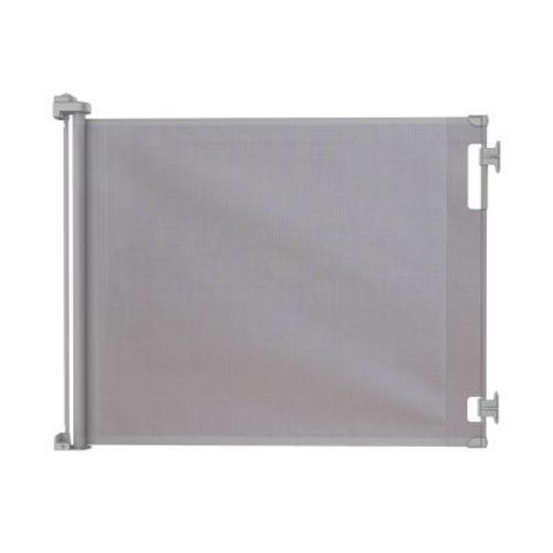 Perma Child Safety 71" Wide X 33" Tall Retractable Baby Gate - 3119 - Gray