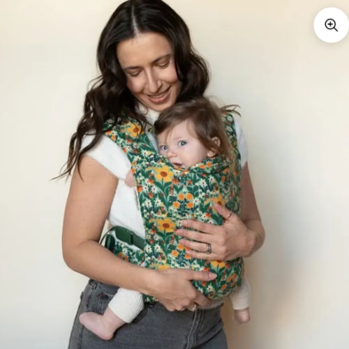 Frolic Baby Carrier – Whimsical Florals & Gnomes | hope&plum