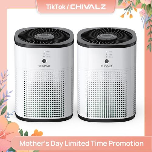 CHIVALZ 2 Pack & Enhance Bedroom Home Air Purifiers, For Pet - TikTok Shop