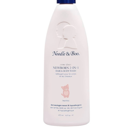 Noodle & Boo Newborn 2-in-1 Baby Shampoo and Body Wash, Tear-Free, Hypoallergenic, Baby Bath Essentials, Moisturizing, pH-Balanced, Vitamin-Enriched, Pediatrician-Tested