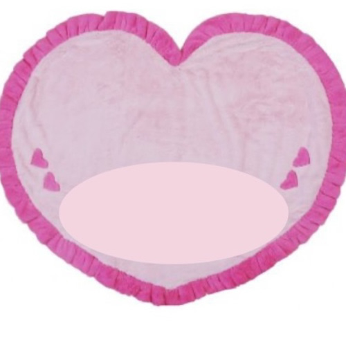 Heart :: Heart Shaped Personalized Blanket Boogie Baby