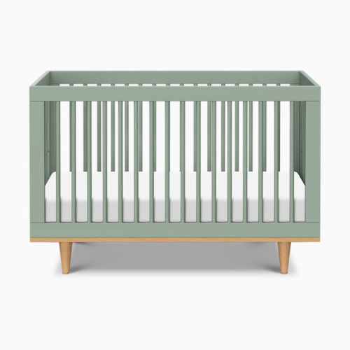 Marley 3-in-1 Convertible Crib - Light Sage/Honey