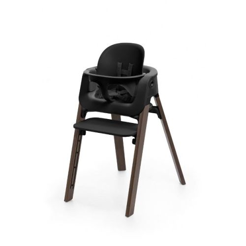 Stokke Steps Standard High Chair - Black Warm Brown