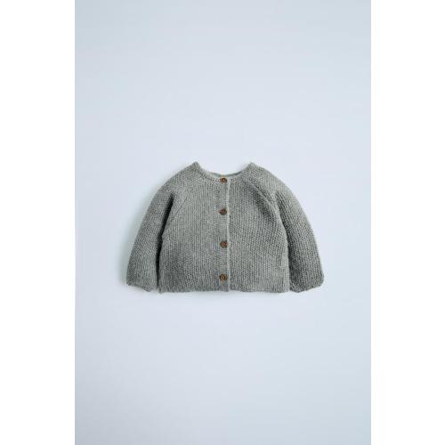 KNIT MOSS STITCH 2 IN 1 CARDIGAN