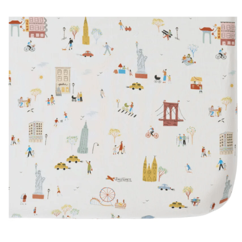 Pehr - Crib Sheet - Explore New York