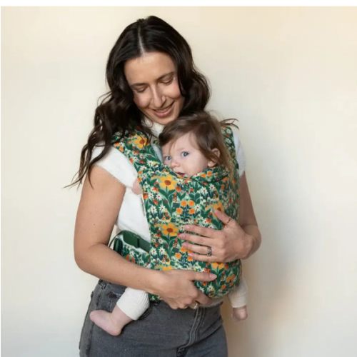 Frolic Baby Carrier – Whimsical Florals & Gnomes | hope&plum