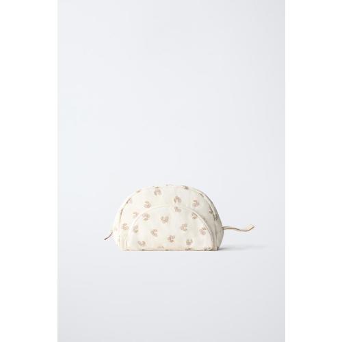 FLORAL TOILETRY BAG