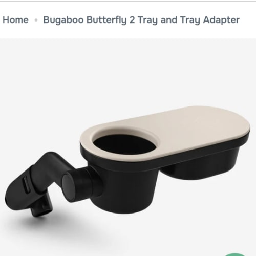 Bugaboo Butterfly 2 Tray and Tray Adapter – Bambi Baby