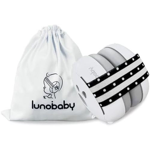 Baby Ear Muff - Noise Canceling Headphone for Infant Hearing Protection - Newborn Earmuff Airplane Travel Essential