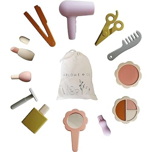 Marlowe & Co Silicone Hair Salon and Makeup Kit