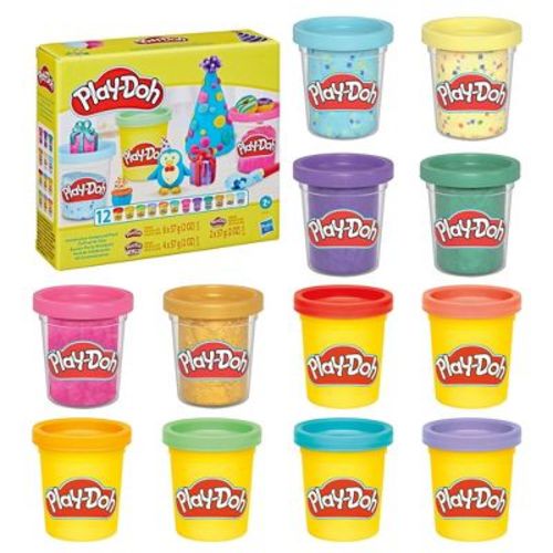 Play-Doh Celebration Compound Pack Multipack - 12pc