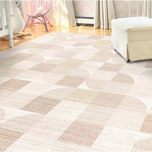 Washable Rug - Adelaide - Natural/Blush – Tumble, 8x10