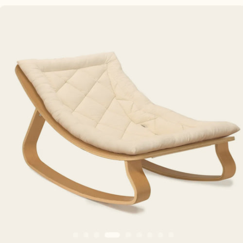LEVO Baby Rocker in natural wood – Charlie Crane Paris