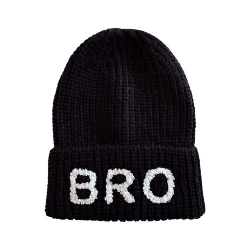 Bro Knit Hat, Obsidian