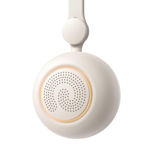 Dreamegg Portable Sound Machine - White Noise Machine for Stroller & Car Seat, Baby Sleep Soother with 19 Soothing Sounds & Nursery Light, Travel Essential, Registry Gift