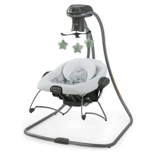 Graco Simple Sway 2-in-1 Infant Baby Swing, Emersyn