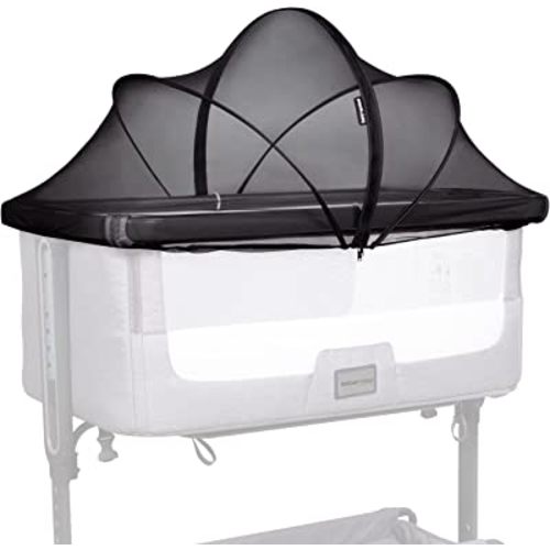 Beberoad Love Bassinet Mosquito Net Cover for Baby Bassinet (Black)