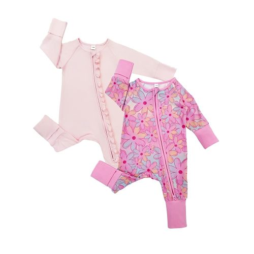 Bow Dream Baby Bamboo Rayon Romper Girl Footless Viscose Newborn Infant Footie Outfits Mitten Cuffs Toddler Boy Clothes