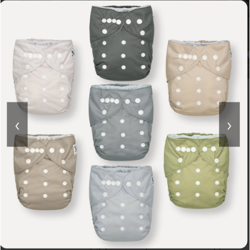 Reusable Diapers - Sand and Stone