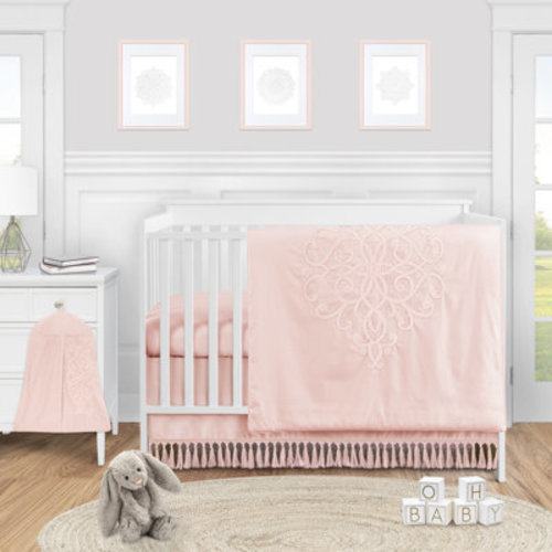Sweet Jojo Designs Bohemian Pink Bohemian 4 Piece Crib Bedding Set & Reviews | Wayfair