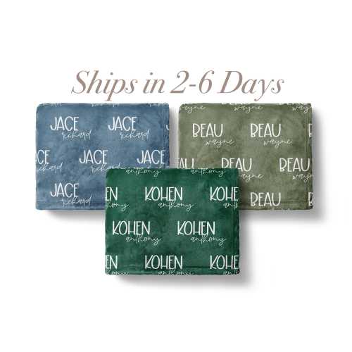 Personalized Name Blanket Blue Baby Boy Custom Blanket For Kids With Name Baby Boy Gift Baby Blanket Kids Blanket Personalized Birthday Gift