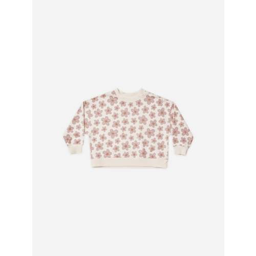 Boxy Pullover || Hibiscus