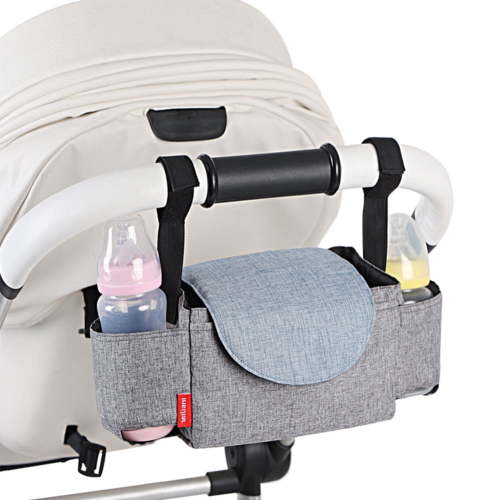 Ludlz Nursery Organizer and Baby Diaper Caddy | Hanging Diaper Organization Storage for Baby Essentials | Hang on Crib, Changing Table or Wall