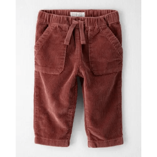 Baby Organic Cotton Corduroy Drawstring Pants - Little Planet | Carter's