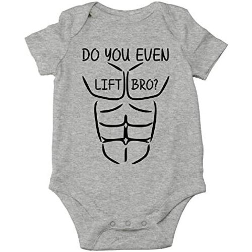 CBTwear Do You Even lift Bro Baby Bodysuit - Cute Newborn Clothes Boy Girl Outfit Infant Unisex Humor