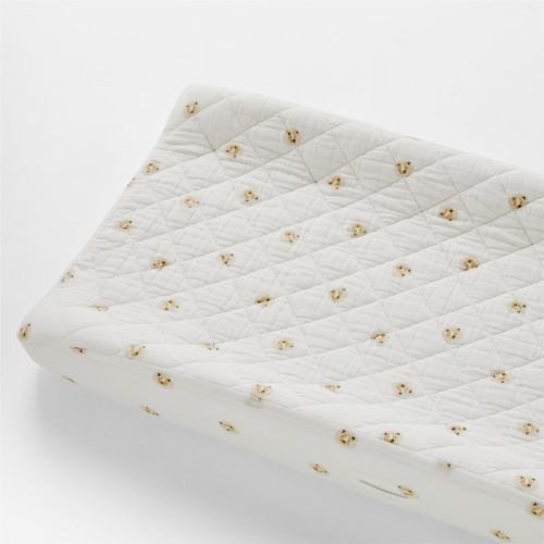 Jungle Lion Organic Cotton Baby Changing Pad Cover