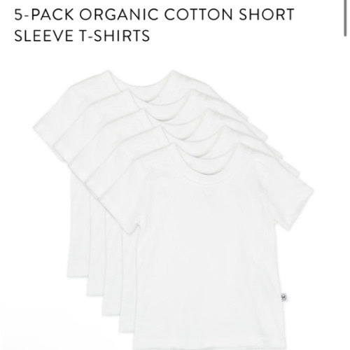 5-Pack Organic Cotton Short Sleeve T-Shirts | Honest Baby Clothing