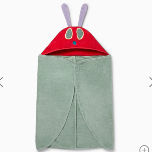 The Very Hungry Caterpillar Hooded Bath Towel