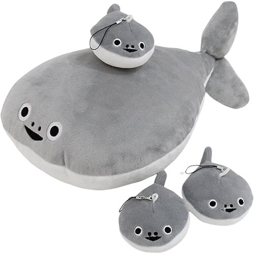 Sacabambaspis Fish Plush Mammy with Baby Plushies, 3PCS