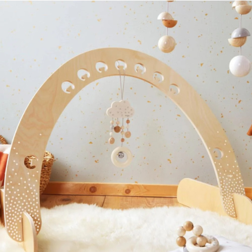 HABA Wooden Dangling Figure Dots with Bell