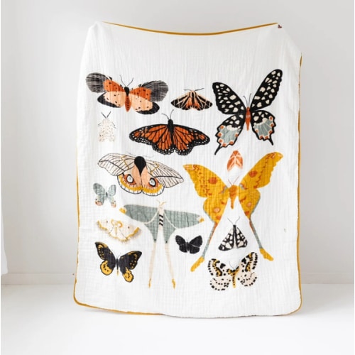 CLEMENTINE KIDS Reversible Quilts (Butterfly Collector)