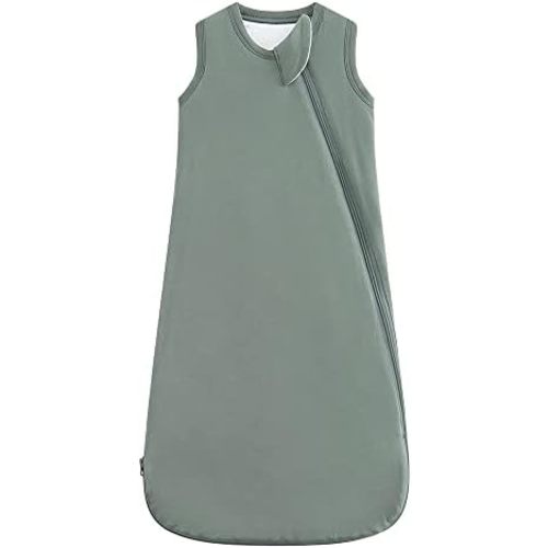 HAPIU Unisex Rayon Made from Bamboo Baby Sleep Sack TOG 1.0, 2-Way Zipper YKK, Wearable Blanket Baby