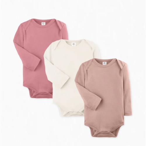 3-Pack Classic Long Sleeve Bodysuit Bundle
