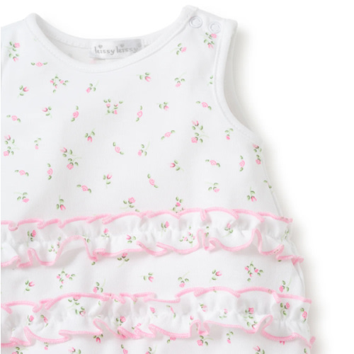 Garden Roses Ruffle Bubble