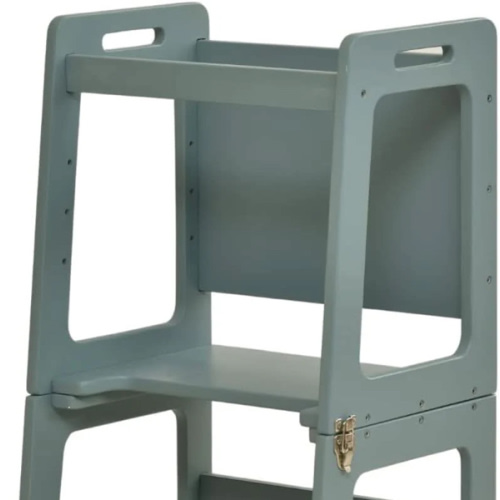 Toddler Kitchen Stool & Montessori Chalkboard Desk | 4-in-1 Convertible Helper Tower – Avenlur.com