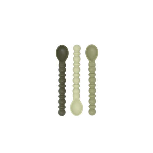 Silicone Teethy Utensil - Greens