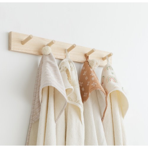 Ezra Hooded Towel | Nursery Essentials - Crane Baby