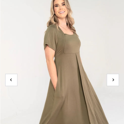 Cassidy Labor & Postpartum Gown Sage – Lila