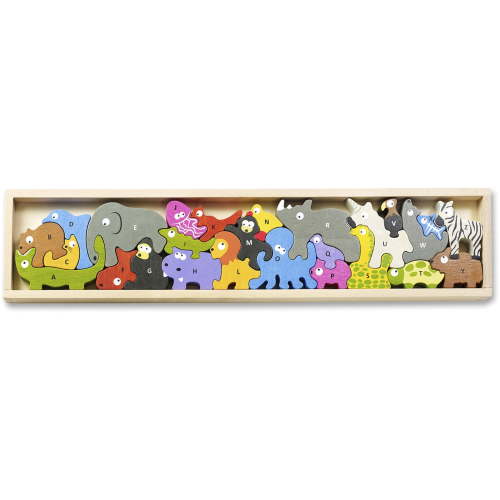 Animal Parade A to Z Puzzle & Playset